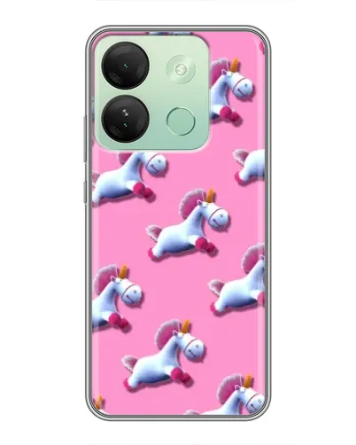 Чехол для Infinix Smart 7 HD с картинкой «Единороги на розовом» Чехол для Infinix Smart 7 HD с картинкой «Единороги на розовом»