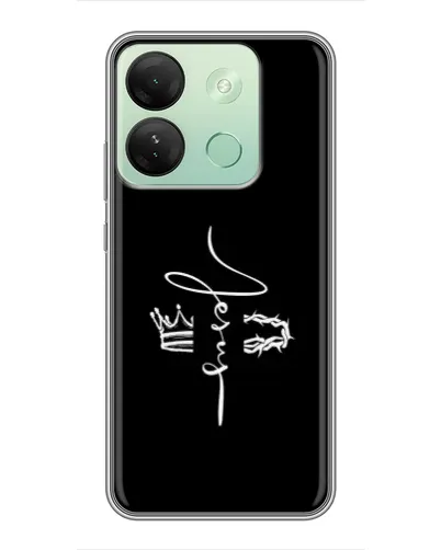 Чехол для Infinix Smart 7 HD с картинкой «Король Славы Jesus»