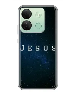 Чехол для Infinix Smart 7 HD с картинкой «Звездное небо Jesus»