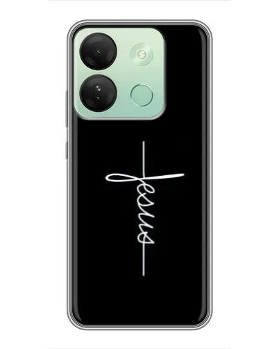 Чехол для Infinix Smart 7 HD с картинкой «Тонкая линия веры»
