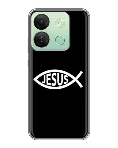 Чехол для Infinix Smart 7 HD с картинкой «Классический Jesus»