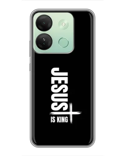 Чехол для Infinix Smart 7 HD с картинкой «Вертикаль веры Jesus»