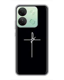 Чохол для Infinix Smart 7 HD з картинкою «Тонкий хрест»