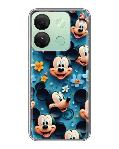 Чехол для Infinix Smart 7 HD с картинкой «Паттерн Микки и Минни» Чехол для Infinix Smart 7 HD с картинкой «Паттерн Микки и Минни»