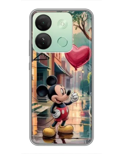 Чехол для Infinix Smart 7 HD с картинкой «Микки и шарик-сердце» Чехол для Infinix Smart 7 HD с картинкой «Микки и шарик-сердце»