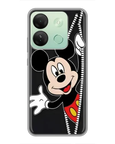 Чехол для Infinix Smart 7 HD с картинкой «Микки раздвигает стены» Чехол для Infinix Smart 7 HD с картинкой «Микки раздвигает стены»