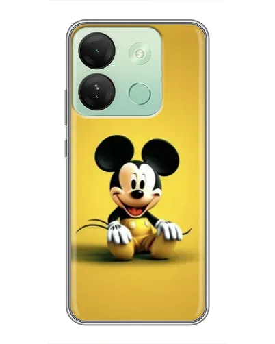 Чехол для Infinix Smart 7 HD с картинкой «Микки на желтом» Чехол для Infinix Smart 7 HD с картинкой «Микки на желтом»