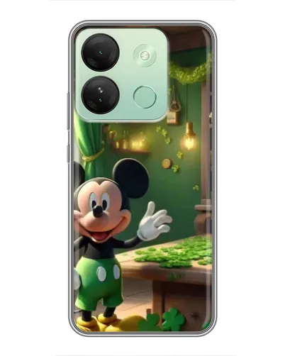 Чехол для Infinix Smart 7 HD с картинкой «Микки в мастерской» Чехол для Infinix Smart 7 HD с картинкой «Микки в мастерской»