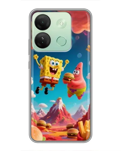 Чехол для Infinix Smart 7 HD с картинкой «Космический фастфуд» Чехол для Infinix Smart 7 HD с картинкой «Космический фастфуд»