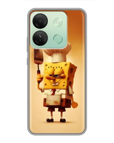 Чехол для Infinix Smart 7 HD с картинкой «Губка Боб повар» Чехол для Infinix Smart 7 HD с картинкой «Губка Боб повар»
