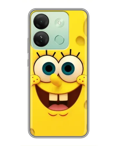 Чехол для Infinix Smart 7 HD с картинкой «Губка Боб улыбка» Чехол для Infinix Smart 7 HD с картинкой «Губка Боб улыбка»