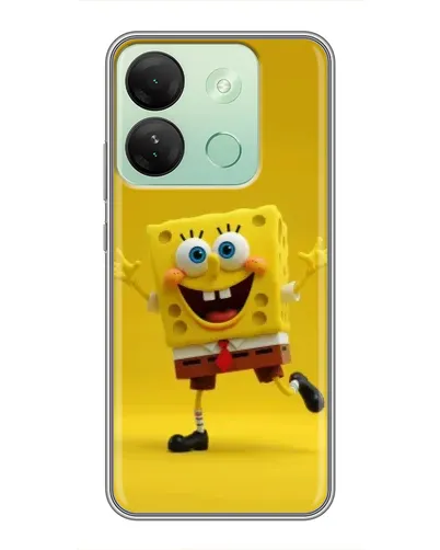 Чехол для Infinix Smart 7 HD с картинкой «Позитивный Губка Боб» Чехол для Infinix Smart 7 HD с картинкой «Позитивный Губка Боб»