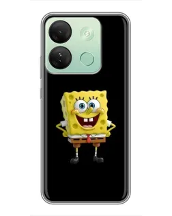 Чехол для Infinix Smart 7 HD с картинкой «Классический Губка Боб»