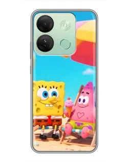 Чехол для Infinix Smart 7 HD с картинкой «Отдых на пляже»