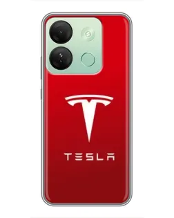 Чехол для Infinix Smart 7 HD с картинкой «Tesla Red Classic» Чехол для Infinix Smart 7 HD с картинкой «Tesla Red Classic»