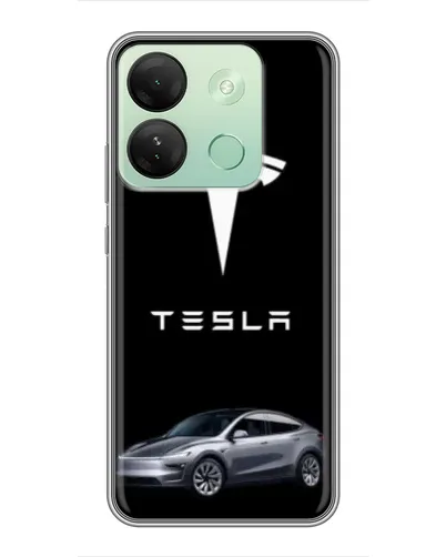 Чехол для Infinix Smart 7 HD с картинкой «Tesla Model Y» Чехол для Infinix Smart 7 HD с картинкой «Tesla Model Y»