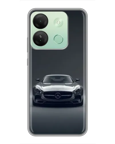 Чехол для Infinix Smart 7 HD с картинкой «Mercedes на черном» Чехол для Infinix Smart 7 HD с картинкой «Mercedes на черном»