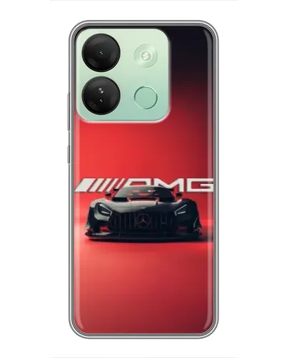 Чехол для Infinix Smart 7 HD с картинкой «Mercedes AMG — красная линия» Чехол для Infinix Smart 7 HD с картинкой «Mercedes AMG — красная линия»