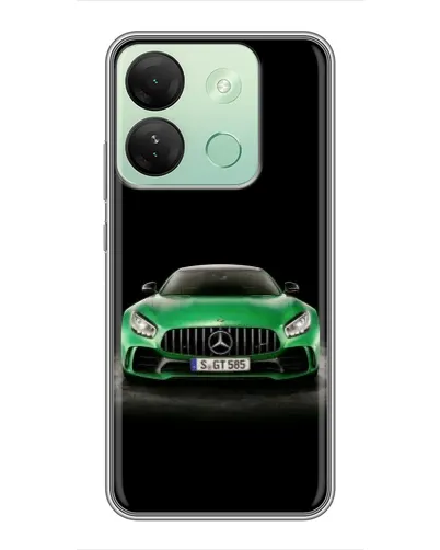 Чехол для Infinix Smart 7 HD с картинкой «Mercedes — неоновый лого» Чехол для Infinix Smart 7 HD с картинкой «Mercedes — неоновый лого»