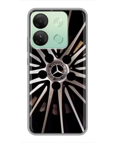 Чехол для Infinix Smart 7 HD с картинкой «Диск Mercedes» Чехол для Infinix Smart 7 HD с картинкой «Диск Mercedes»