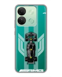 Чехол для Infinix Smart 7 HD с картинкой «Mercedes AMG Petronas»