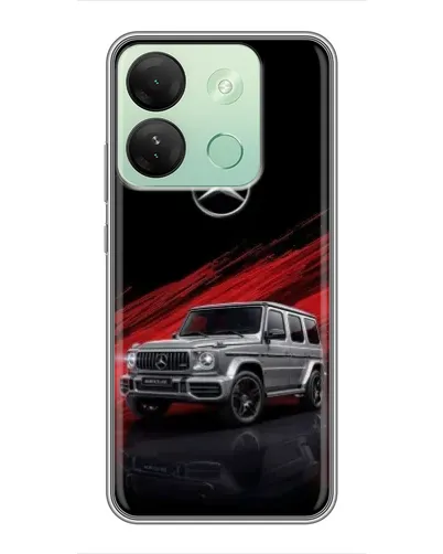 Чехол для Infinix Smart 7 HD с картинкой «Mercedes G-Class красный» Чехол для Infinix Smart 7 HD с картинкой «Mercedes G-Class красный»