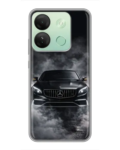 Чехол для Infinix Smart 7 HD с картинкой «Mercedes в дыму» Чехол для Infinix Smart 7 HD с картинкой «Mercedes в дыму»