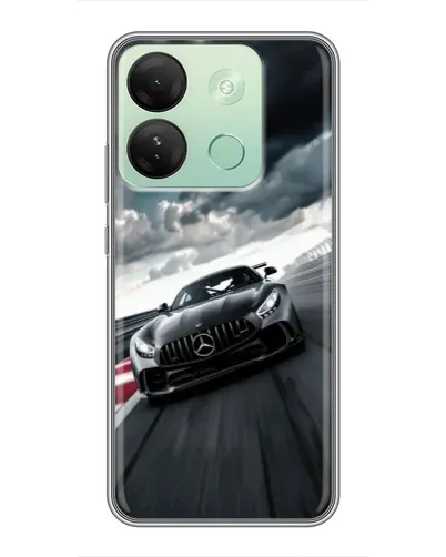 Чехол для Infinix Smart 7 HD с картинкой «Гоночный Mercedes AMG» Чехол для Infinix Smart 7 HD с картинкой «Гоночный Mercedes AMG»