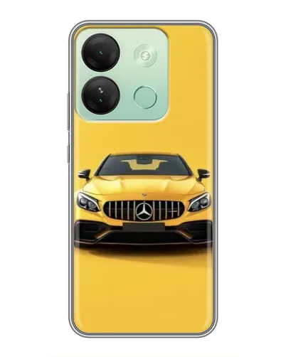 Чехол для Infinix Smart 7 HD с картинкой «Желтый Mercedes GT» Чехол для Infinix Smart 7 HD с картинкой «Желтый Mercedes GT»