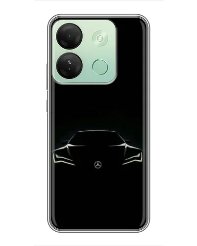 Чохол для Infinix Smart 7 HD з картинкою «Mercedes — силует авто» Чохол для Infinix Smart 7 HD з картинкою «Mercedes — силует авто»