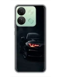 Чехол для Infinix Smart 7 HD с картинкой «Audi — хищный взгляд»