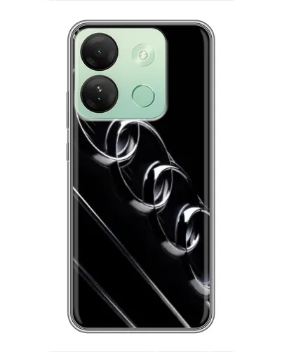 Чехол для Infinix Smart 7 HD с картинкой «Audi — абстрактные кольца»