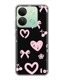 Чохол для Infinix Smart 7 HD з картинкою «Сатиновий бант»