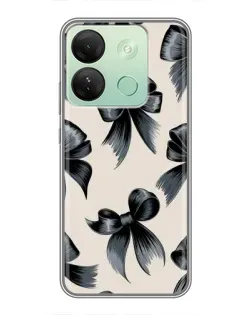 Чехол для Infinix Smart 7 HD с картинкой «Банты Coquette»