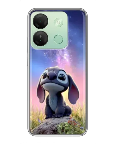 Чехол для Infinix Smart 7 HD с картинкой «Стич на рассвете»