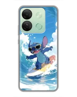 Чехол для Infinix Smart 7 HD с картинкой «Стич на волне» Чехол для Infinix Smart 7 HD с картинкой «Стич на волне»