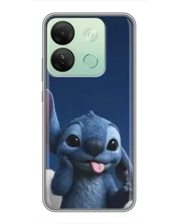 Чехол для Infinix Smart 7 HD с картинкой «Стич в облаках» Чехол для Infinix Smart 7 HD с картинкой «Стич в облаках»