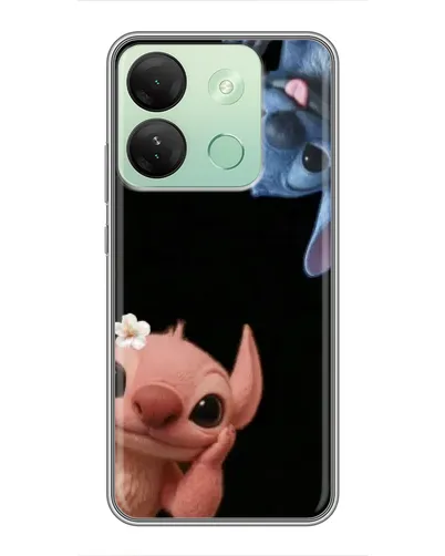 Чехол для Infinix Smart 7 HD с картинкой «Фиолетовый туман роз»