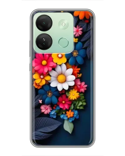 Чехол для Infinix Smart 7 HD с картинкой «Цветочная феерия» Чехол для Infinix Smart 7 HD с картинкой «Цветочная феерия»