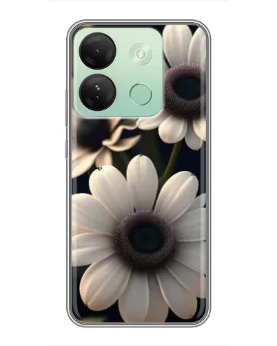 Чехол для Infinix Smart 7 HD с картинкой «Белые маргаритки макро» Чехол для Infinix Smart 7 HD с картинкой «Белые маргаритки макро»