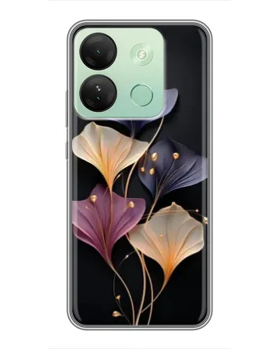 Чехол для Infinix Smart 7 HD с картинкой «Лиловые цветы грации» Чехол для Infinix Smart 7 HD с картинкой «Лиловые цветы грации»
