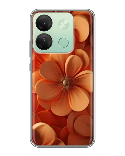 Чехол для Infinix Smart 7 HD с картинкой «Оранжевый макро цветок» Чехол для Infinix Smart 7 HD с картинкой «Оранжевый макро цветок»