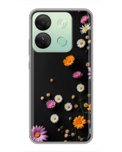 Чехол для Infinix Smart 7 HD с картинкой «Цветочная композиция» Чехол для Infinix Smart 7 HD с картинкой «Цветочная композиция»