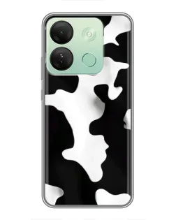 Чехол для Infinix Smart 7 HD с картинкой «Черно-белое пятно»