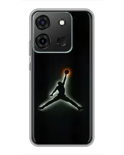 Чохол для Infinix Smart 7 з картинкою «Jordan Gradient Logo» Чохол для Infinix Smart 7 з картинкою «Jordan Gradient Logo»