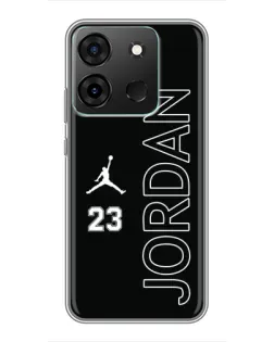 Чехол для Infinix Smart 7 с картинкой «Jordan Vertical»