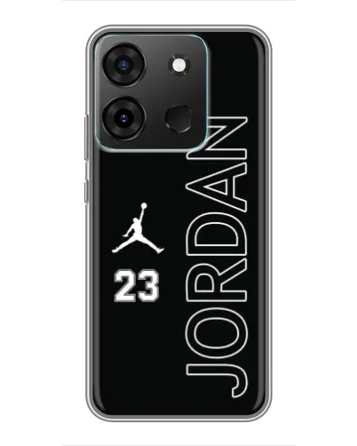 Чехол для Infinix Smart 7 с картинкой «Jordan Vertical»