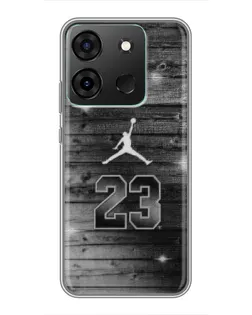 Чехол для Infinix Smart 7 с картинкой «Jordan Carbon 23»