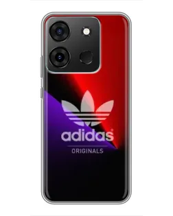 Чохол для Infinix Smart 7 з картинкою «Adidas Red Neon» Чохол для Infinix Smart 7 з картинкою «Adidas Red Neon»