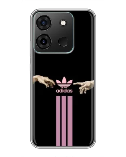 Чехол для Infinix Smart 7 с картинкой «Adidas Hands»